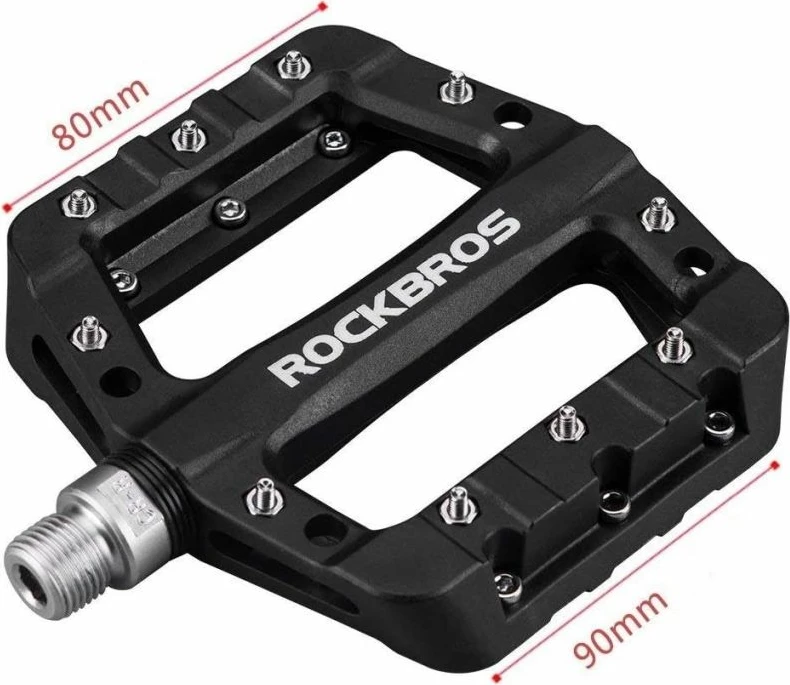 Pedale platforme për biçikletë Rockbros, të zeza