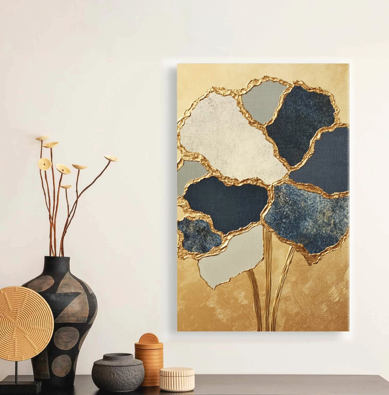 Pikturë dekorative në kanavacë, Wallity, YNS-1016, shumëngjyrëshe, 45x70cm