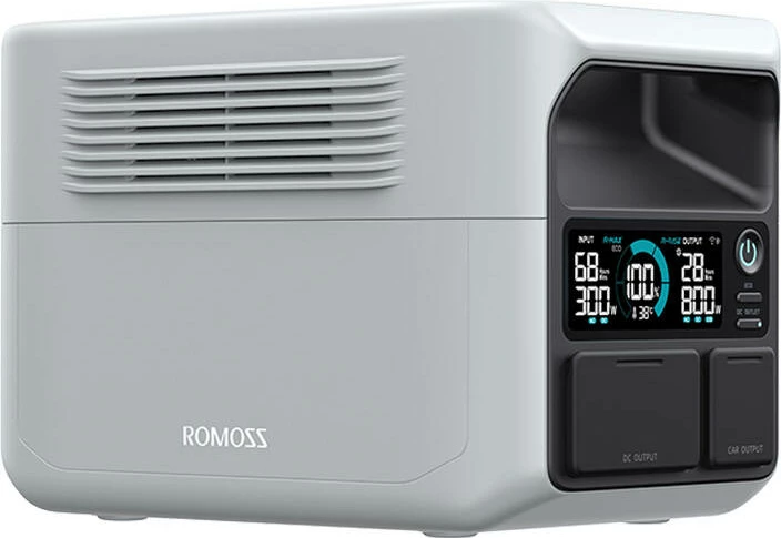 Stacion portativ energjie Romoss RM300, 80000mAh, 256Wh, gri