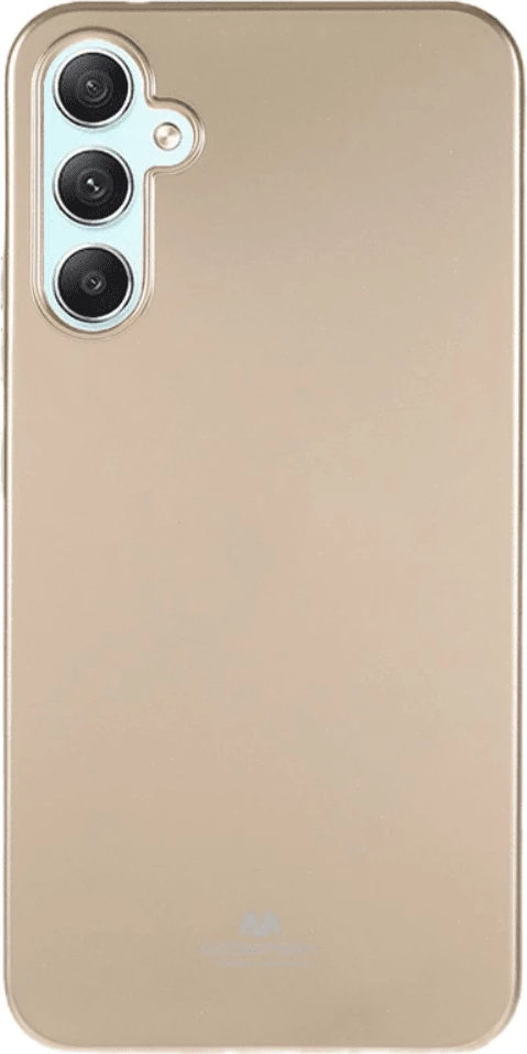 Mbështjellës silikoni i hollë Goospery Jelly Thin për Samsung Galaxy A54, ari