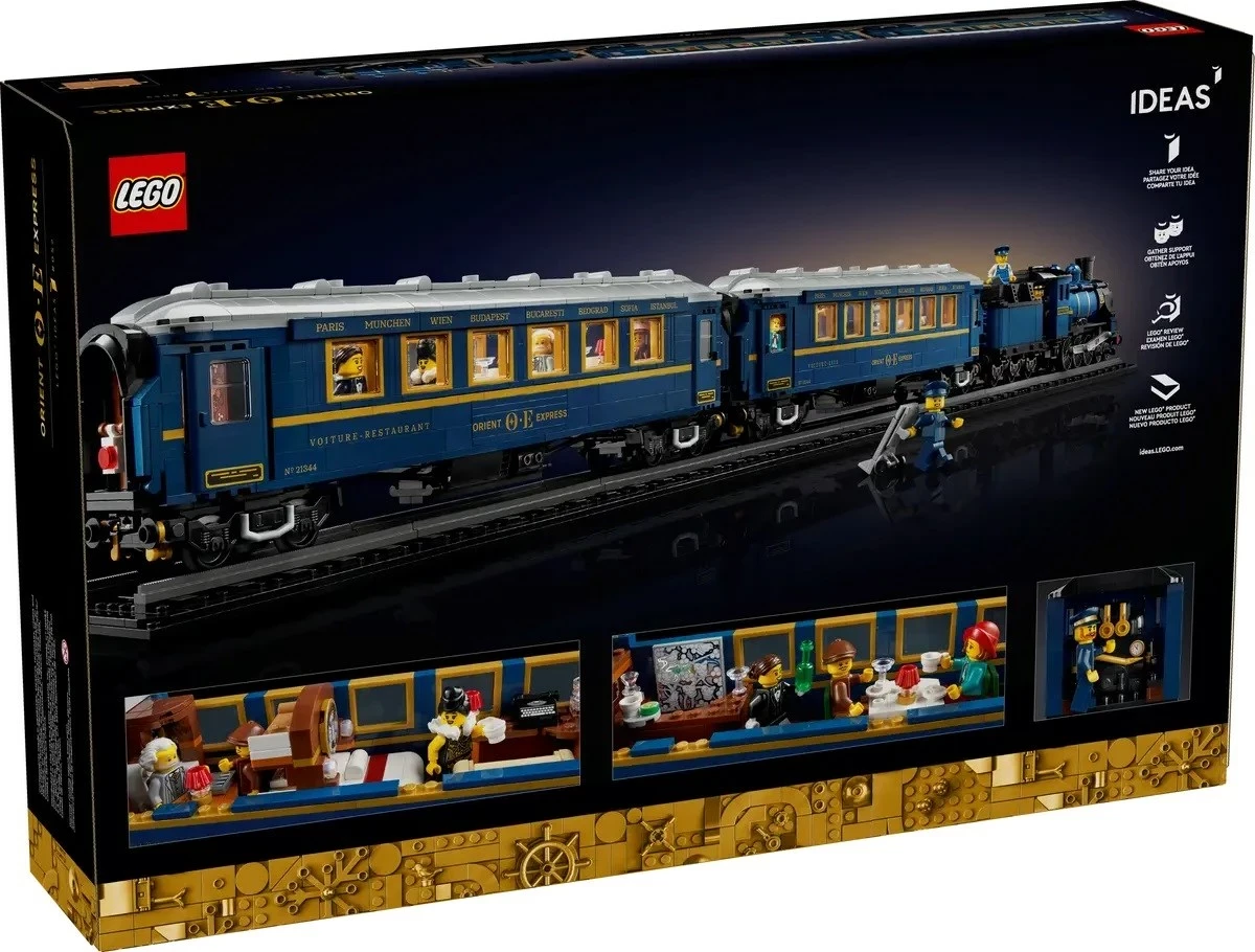 Set LEGO IDEAS 21344 The Orient Express Train
