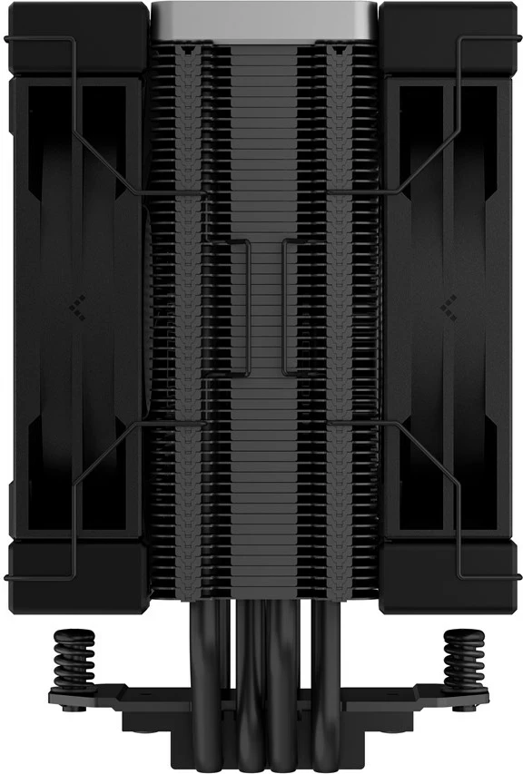 Ftohës ajri për procesor DeepCool AK400 ZERO DARK PLUS, 12 cm, i zi