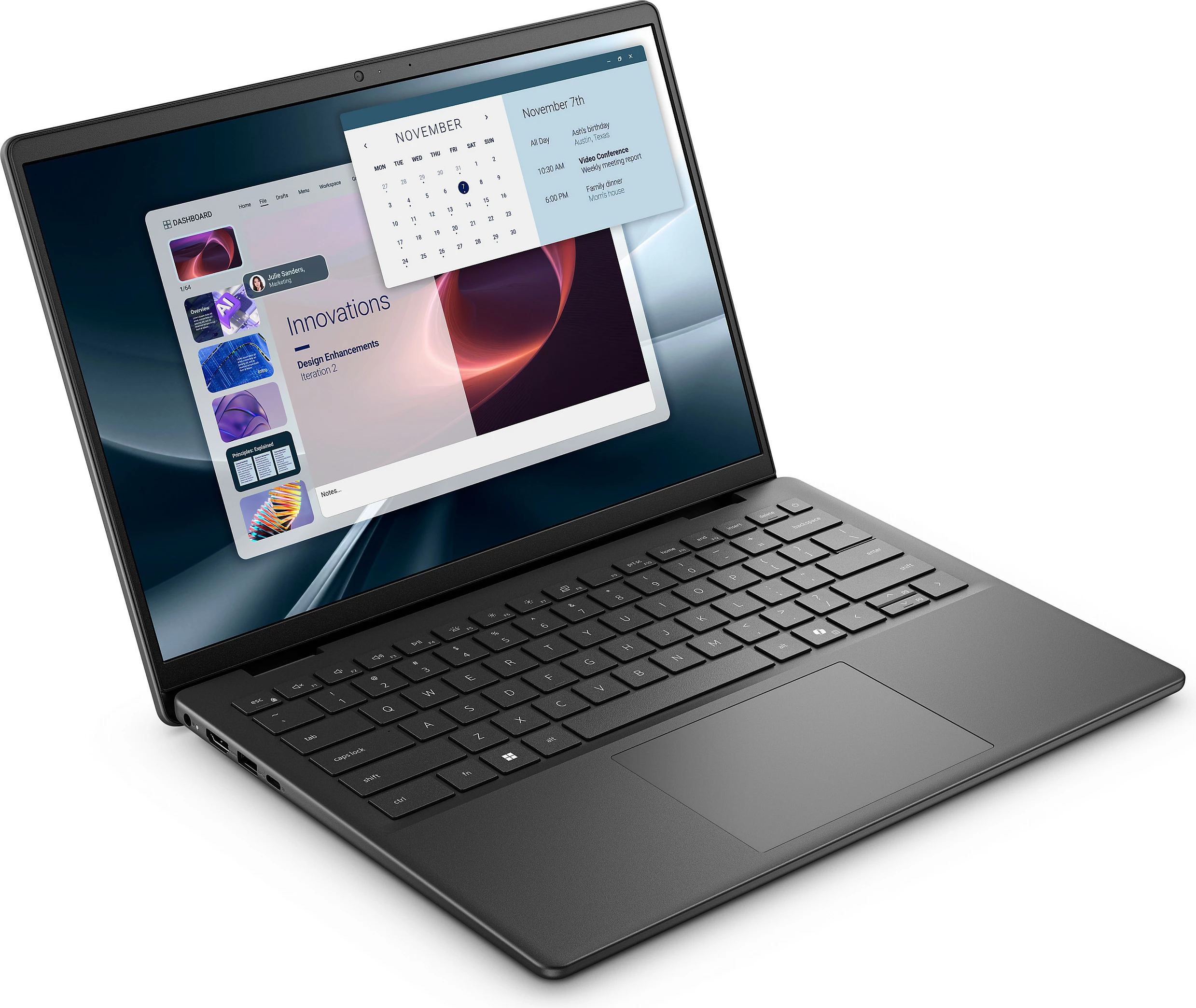 Laptop Dell Pro 14 Essential PV14255, Ryzen 5 220, 16GB RAM Memorje, 512GB SSD, 14" 1920x1200, Windows 11 Pro