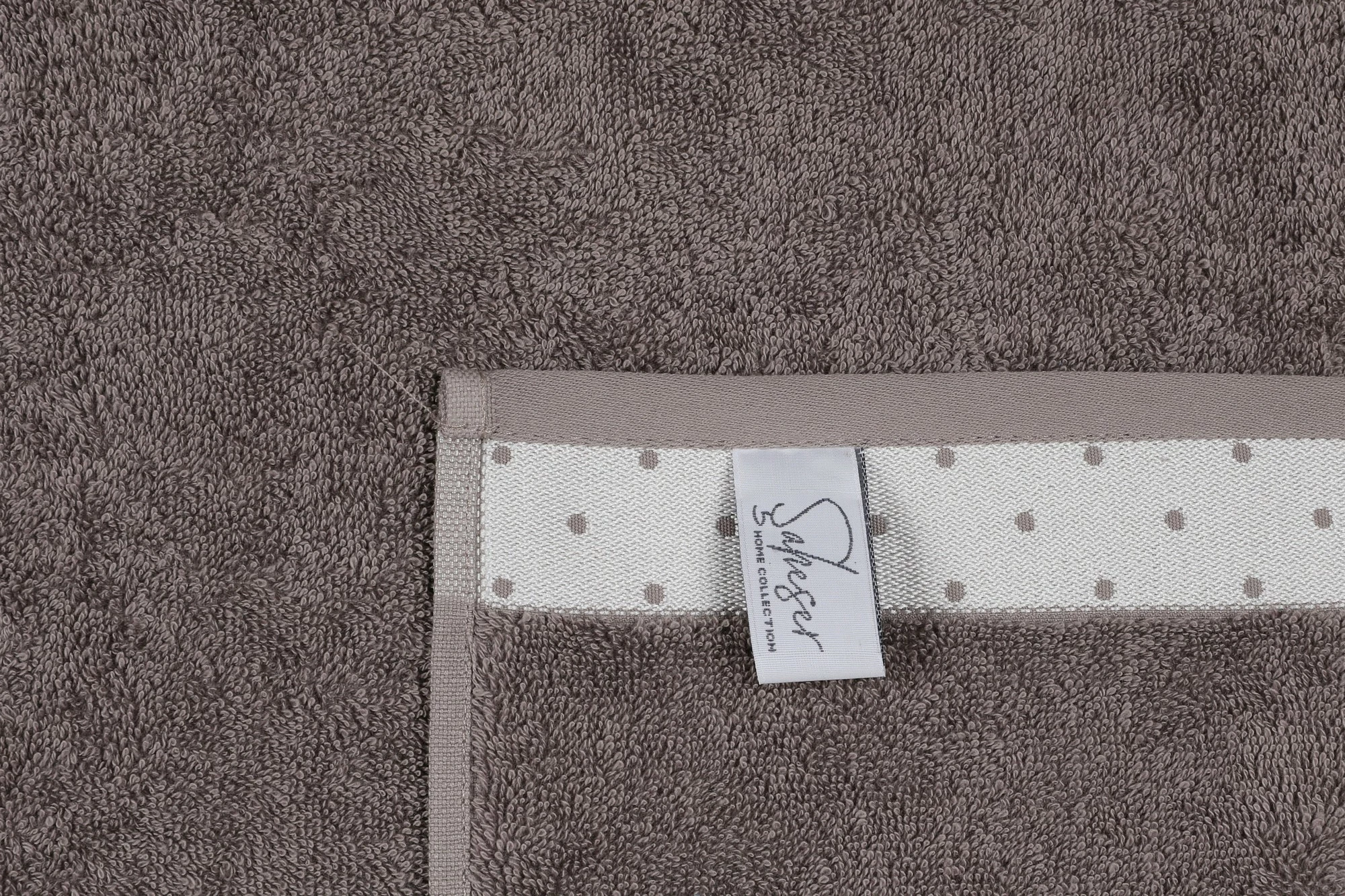 Set peshqirësh banje (2 copë), Mijölnir, Pitircik, kafe-bardhë