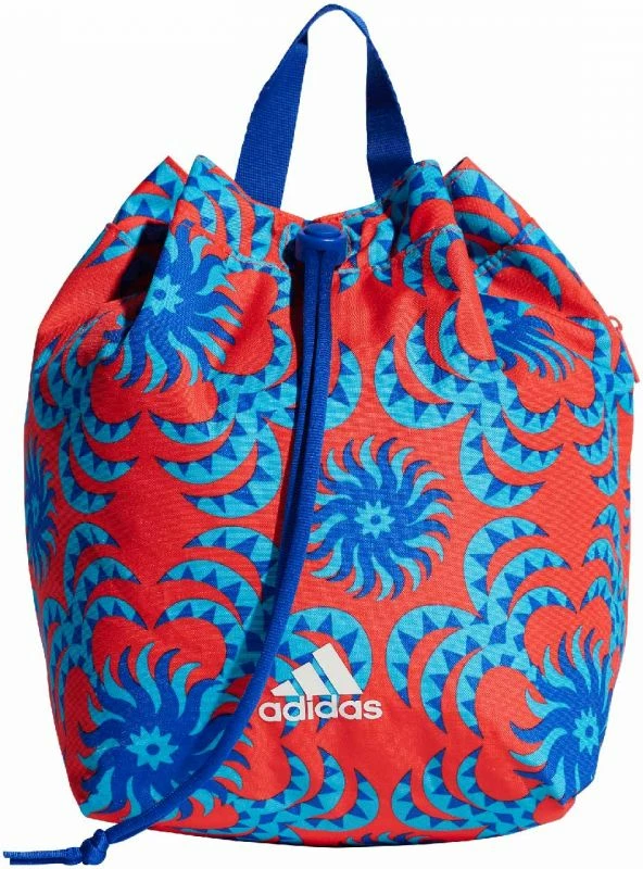 Çanta shpine adidas për femra dhe fëmijë, e kuqe dhe blu