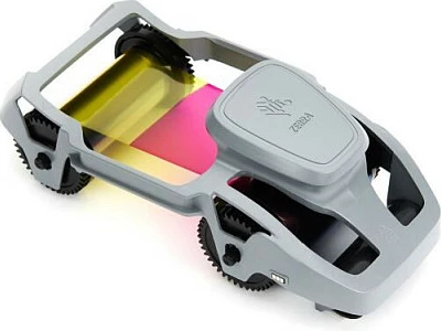 Ribon ngjyrash Zebra 800300-564EM për ZC300, 200 faqe, Multicolor