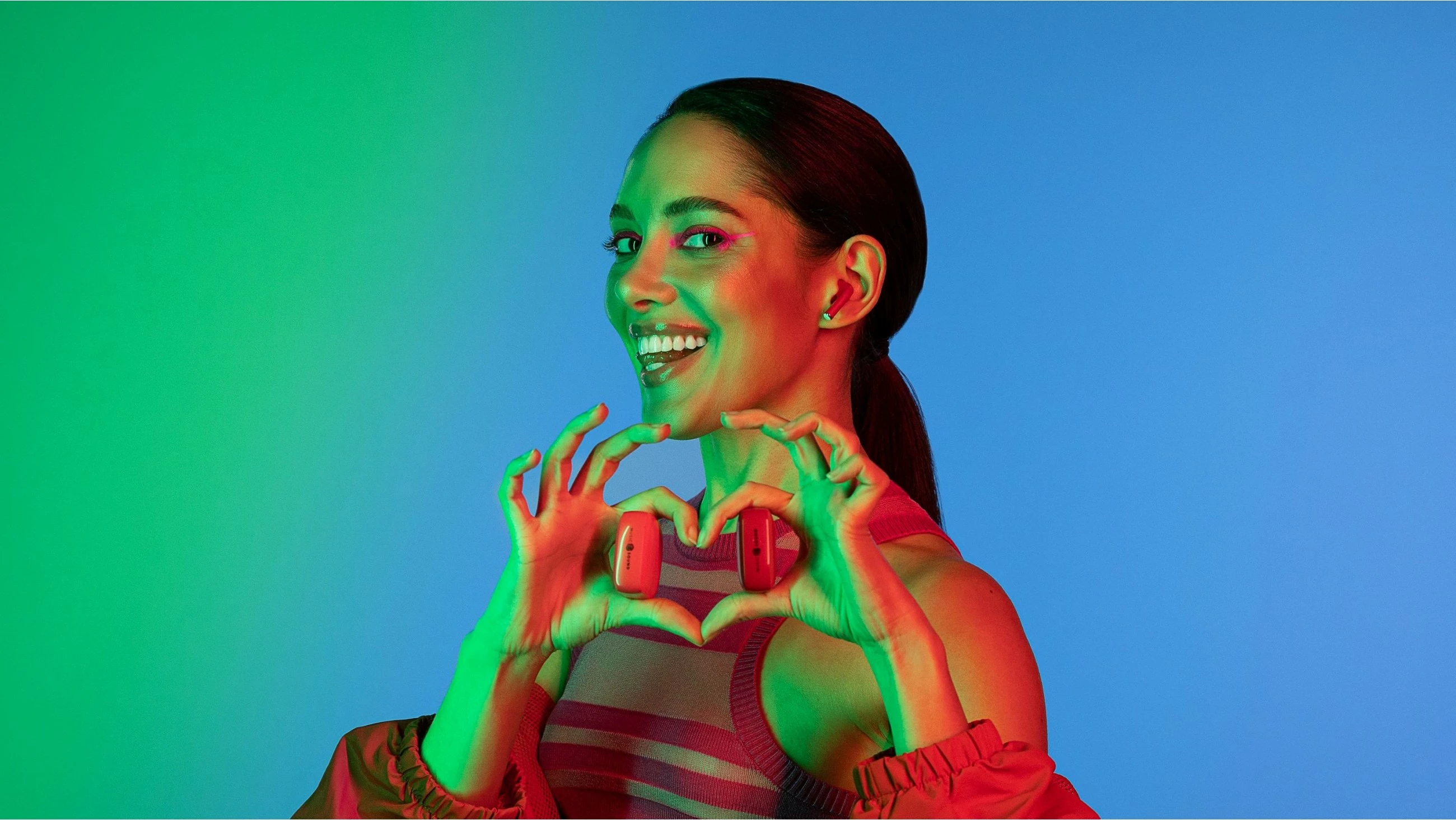 Kufje Wireless Cellular Line Music Sound SWAG, Bluetooth 5.1, 20h, portokalli