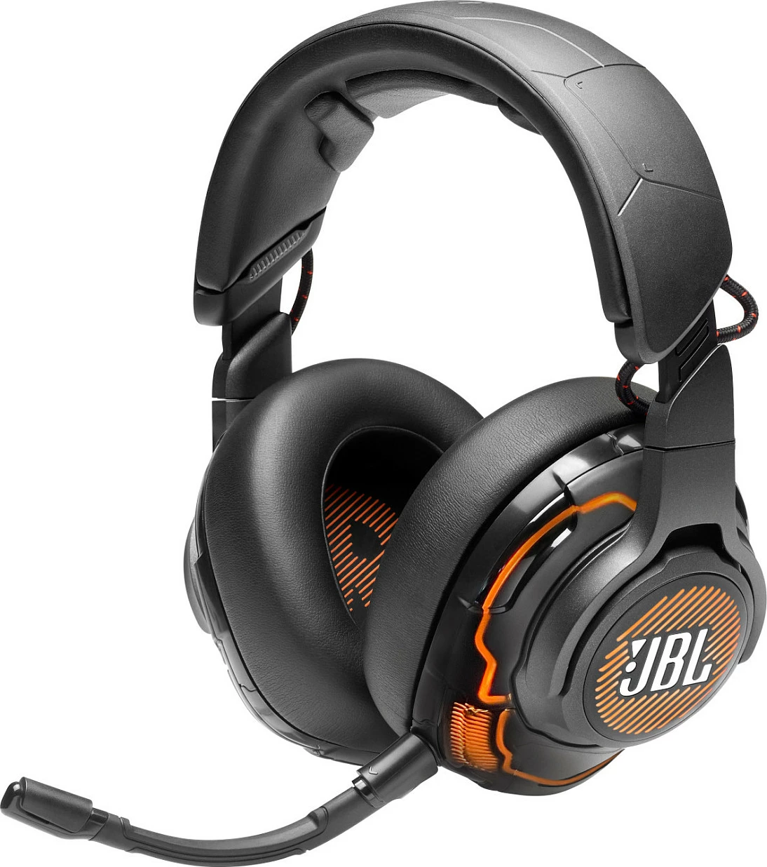 Kufje gaming JBL Quantum One, me kabllo, over-ear, me mikrofon, të zeza