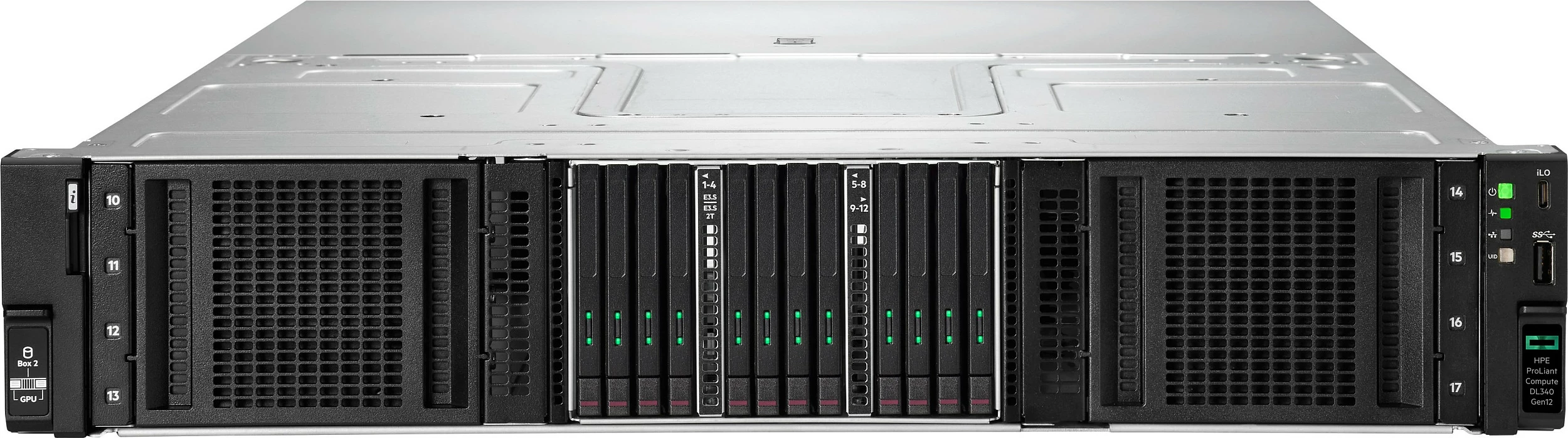 Server rack HPE ProLiant Compute DL340 Gen12, Xeon 6515P 16-Core 2.3GHz, 64GB DDR5, 8xSFF, 2x1000W