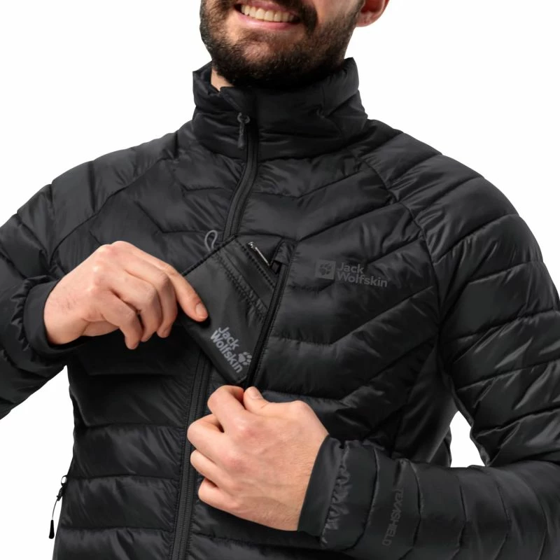 Jakne për meshkuj Jack Wolfskin, e zezë [Madhësia: M]