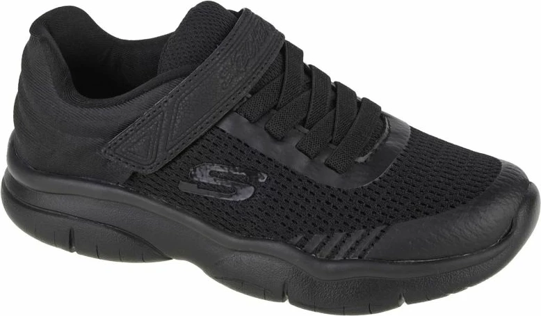Atlete fëmijësh Skechers, të zeza