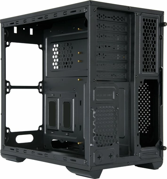 Kasë Chieftec UK-02B-OP ATX/Micro-ATX/Mini-ITX, USB Type-C, pa furnizim rryme, e zezë