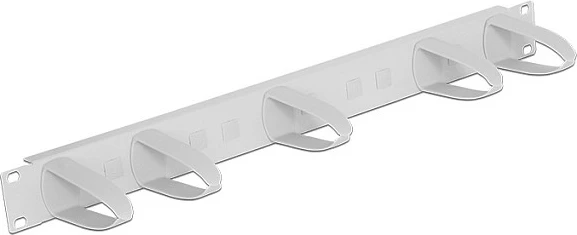 Panel menaxhimi kabllosh DeLOCK 43346, për rack 19", metal, gri