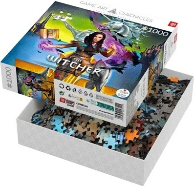 Puzzle Cenega Publishing Game Art Chronicles, The Witcher & Salvador Dali, 1000 copë, Multikolor