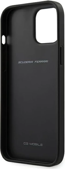 Mbështjellës Ferrari FEOGOHCP12LRE për iPhone 12 Pro Max 6.7", Off Track Perforated, Kuq