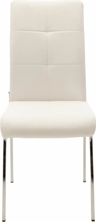 Karrige Ariadne PU ngjyrë bardhë-krom këmbë