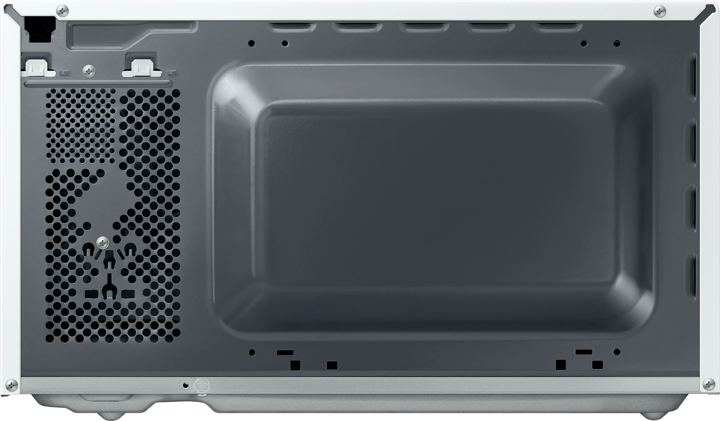 Mikrovalë Samsung MS20A3010AH, 20L, 700W, bardhë/zezë