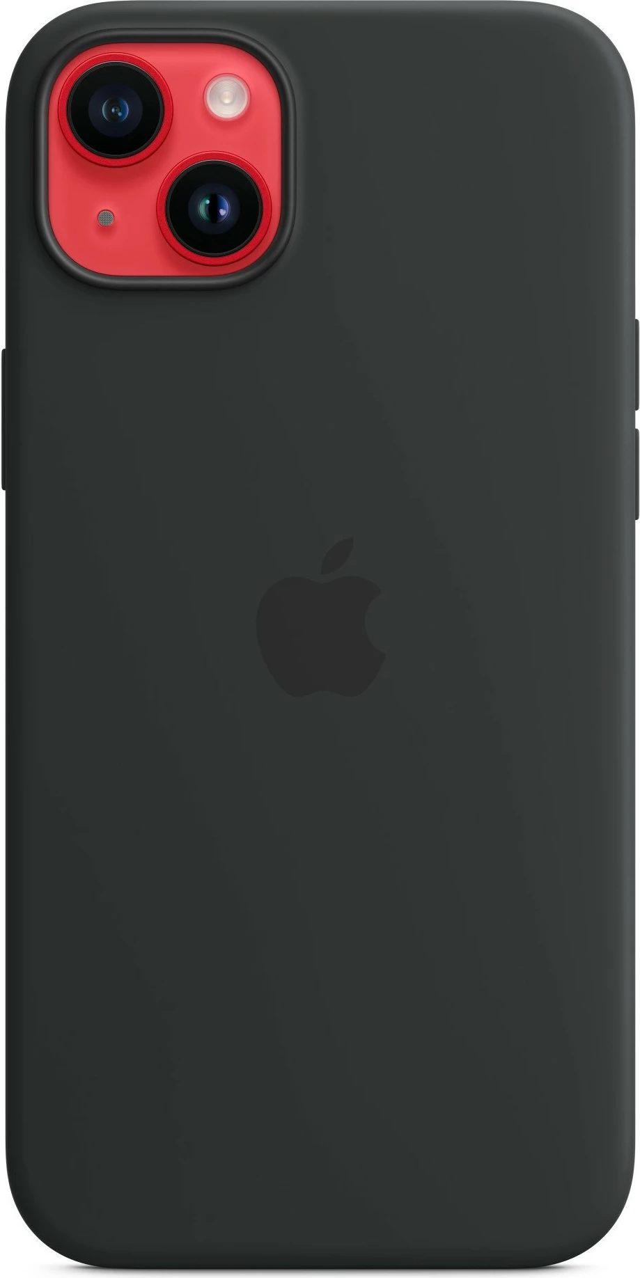 Mbështjellës Apple iPhone 14 Plus Silicone Case MagSafe, 6.7", e zezë