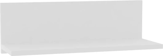 Raft muri melamine, ngjyrë e bardhë, 60x21.6x19.6cm