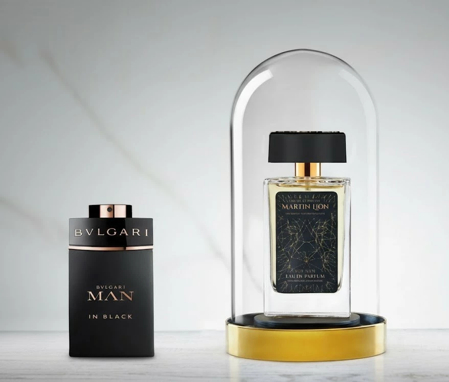 Eau de Parfum Martin Lion H71 Inspired by: Bvlgari Man In Black, 50ml