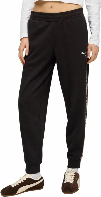 Pantallona femra Puma ESS Graphic Animal Comfort 692464 01, të zeza