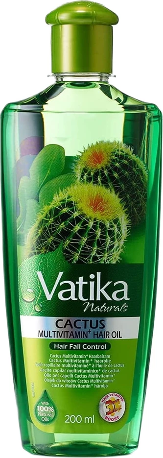 Vaj për flokë Dabur Vatika Cactus Oil për femra 200ml