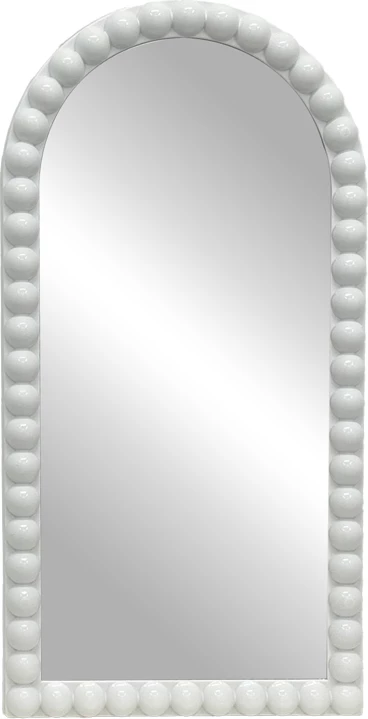 Pasqyrë Pavlova Inart e bardhë pp 42x3.5x81cm