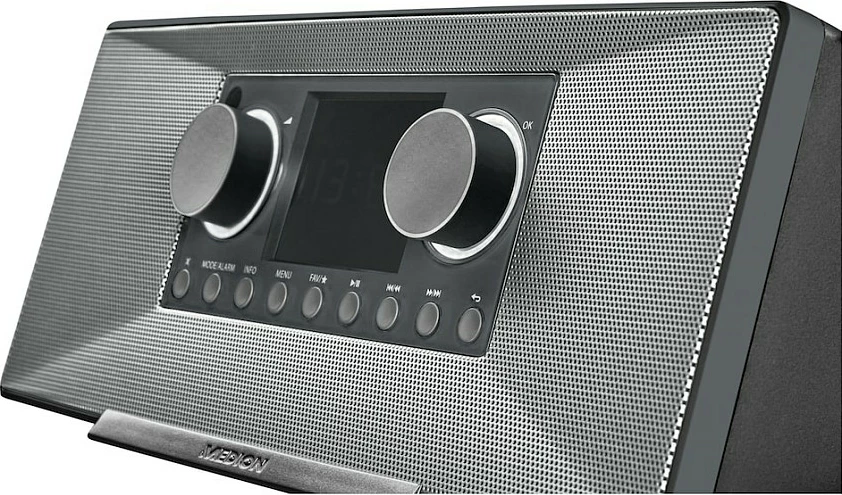 Radio interneti Medion MD 89289, DAB+/FM, Bluetooth, Wi‑Fi, 12W, gri