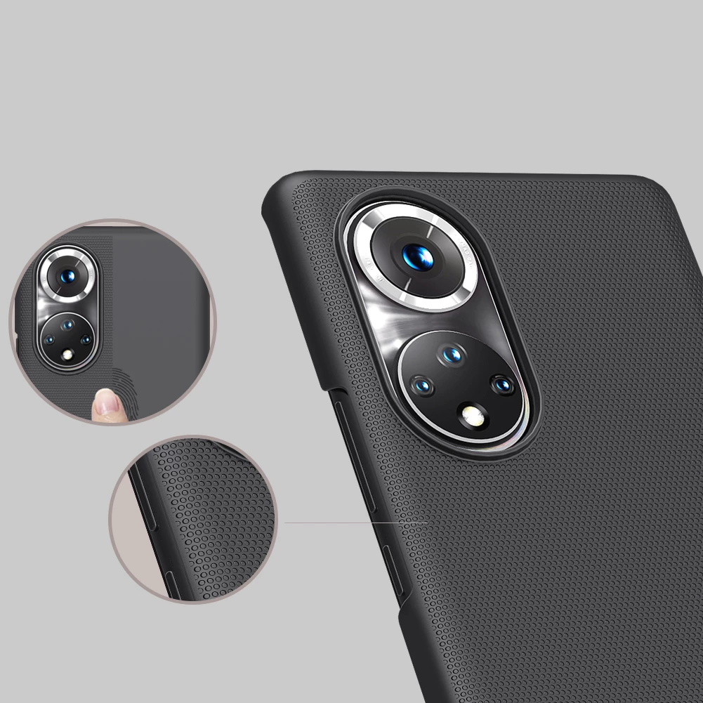 Mbështjellës Nillkin Super Frosted Shield për Honor 50 Pro, i zi