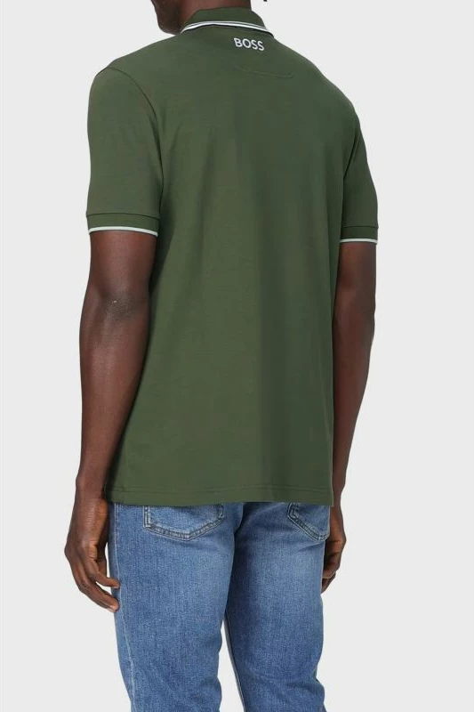 Maicë polo për meshkuj Boss, e gjelbër