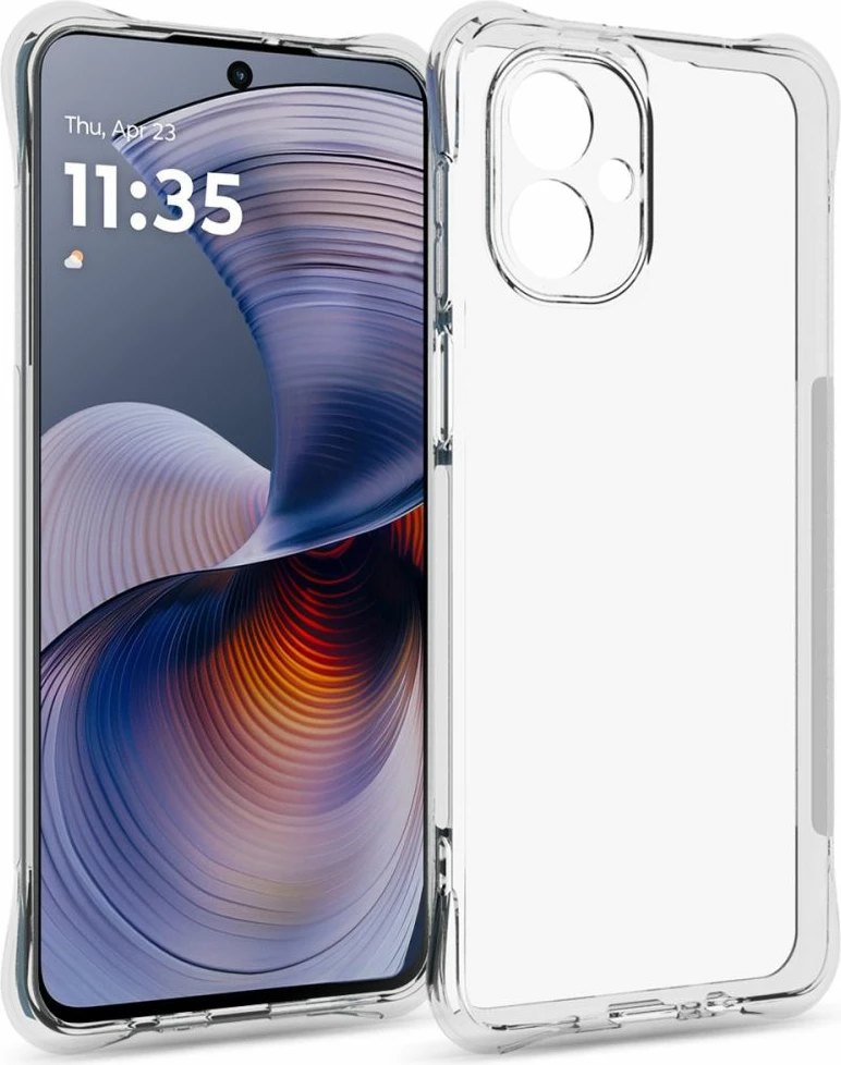 Mbështjellës Tech-Protect FlexAir Pro për Motorola Moto G54 Power Edition, Transparent
