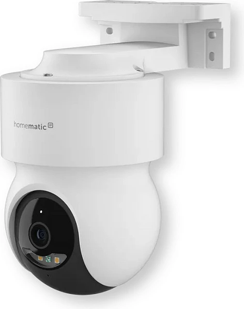 Kamerë sigurie IP Homematic IP HmIP-CO, 5MP, Wi‑Fi, IP65, pan/tilt, e bardhë