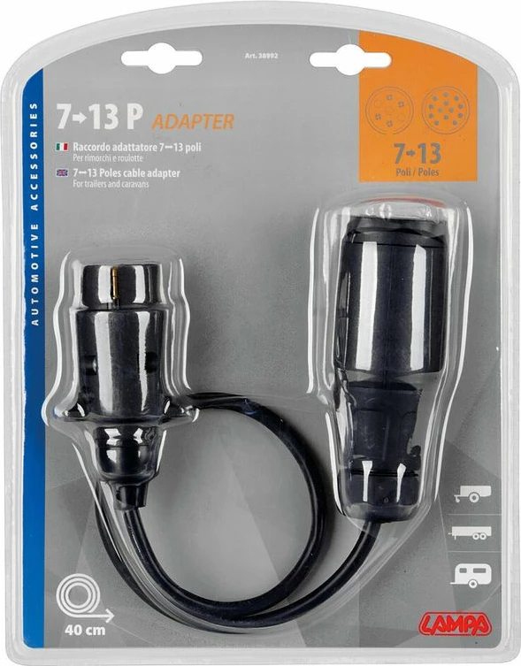 Lidhese Rryme Rimorkio 7-13 Pole 40cm Kabllo