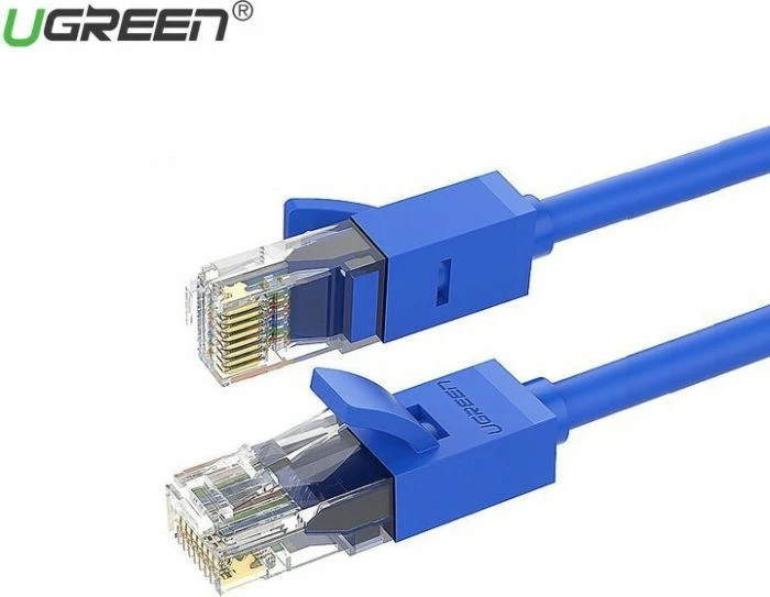 Kabllo LAN UTP Cat 6 UGREEN 11203 3m, blu, polybag