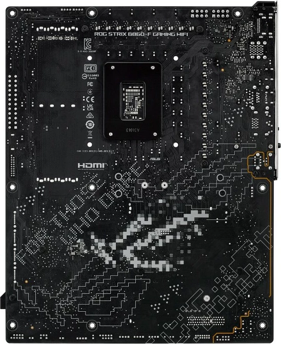 Pllakë amë Asus ROG STRIX B860-F GAMING WIFI, ATX, 4x DDR5, LGA1851, e zezë