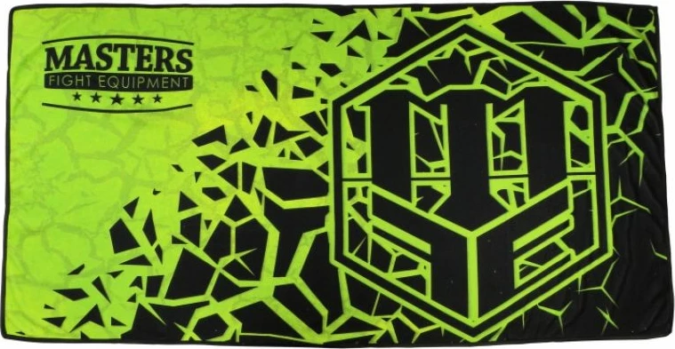 Peshqir sportiv Yakimasport, i gjelbër dhe i kuq