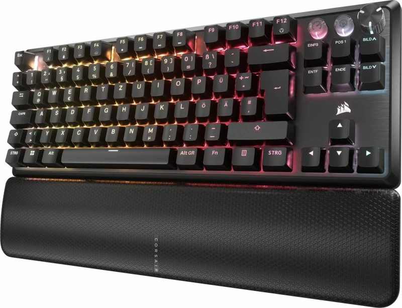 Tastierë gaming Corsair K70 Pro TKL, e zezë