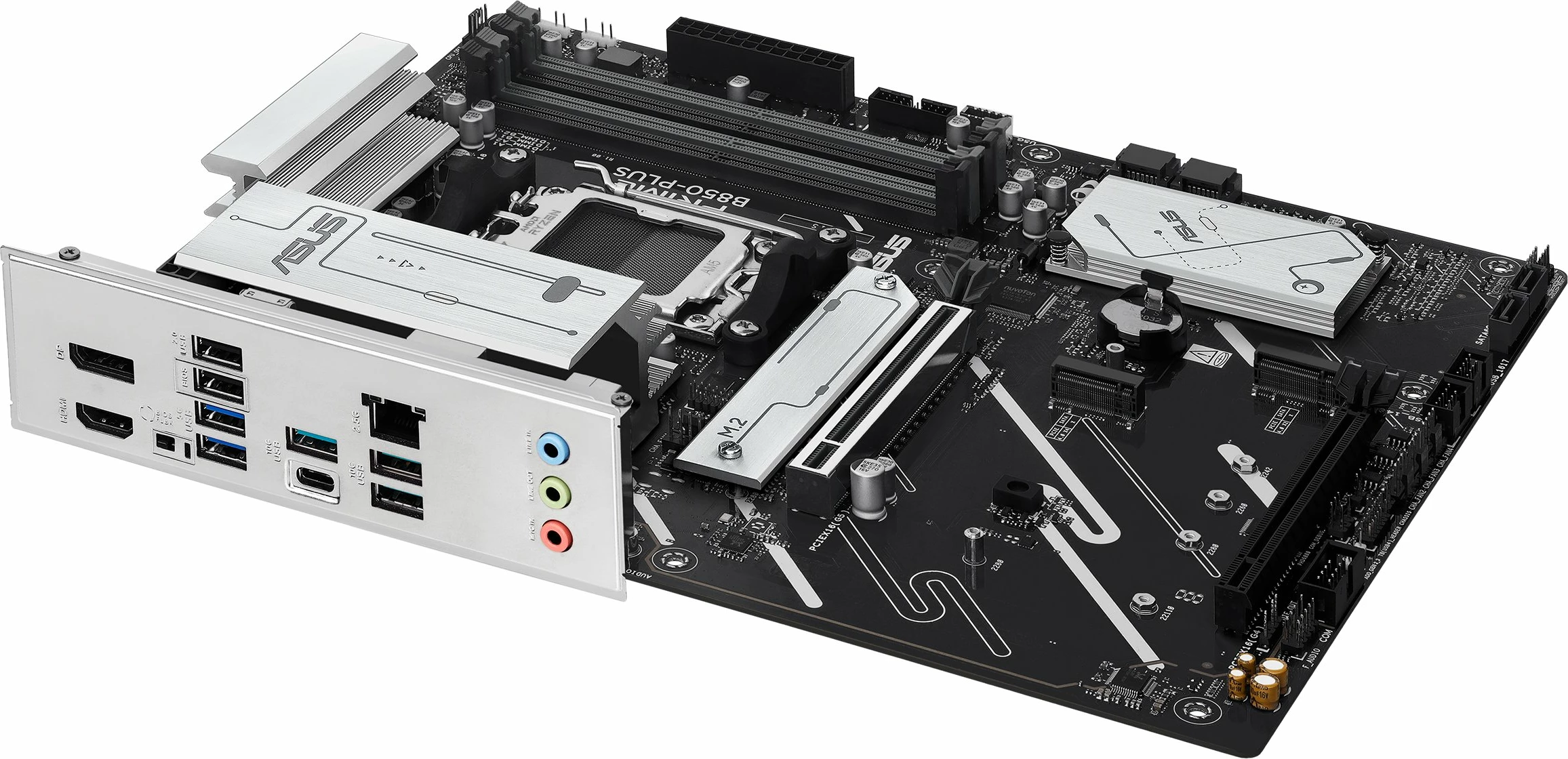 Pllakë amë Asus PRIME B850-PLUS-CSM ATX DDR5 deri 256GB, 3x M.2, 2.5GbE