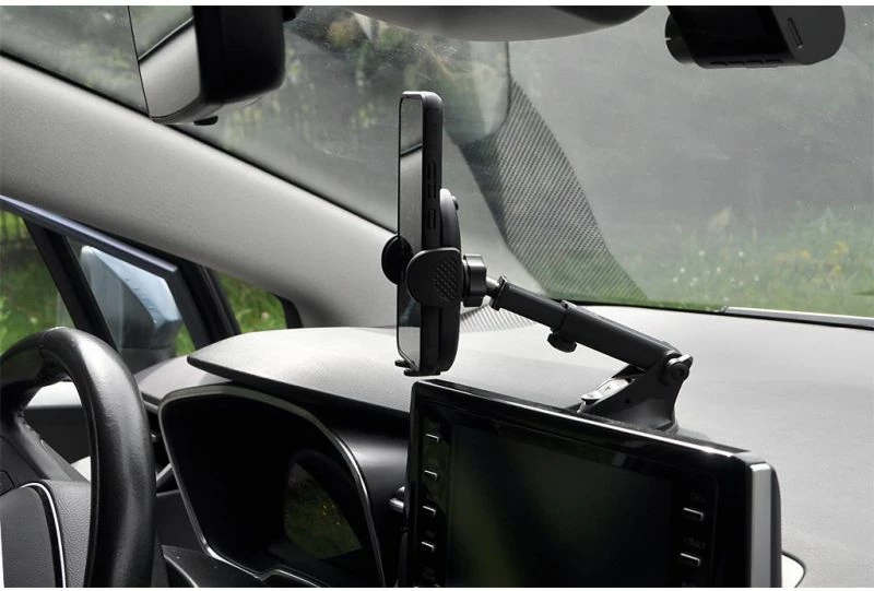 Mbajtës telefoni për veturë iBox, i zi