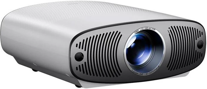 Projektor BlitzWolf BW-V11 Full HD 1080p 1100 ANSI Google TV Wi‑Fi Bluetooth 20W, Gri, set me telekomandë