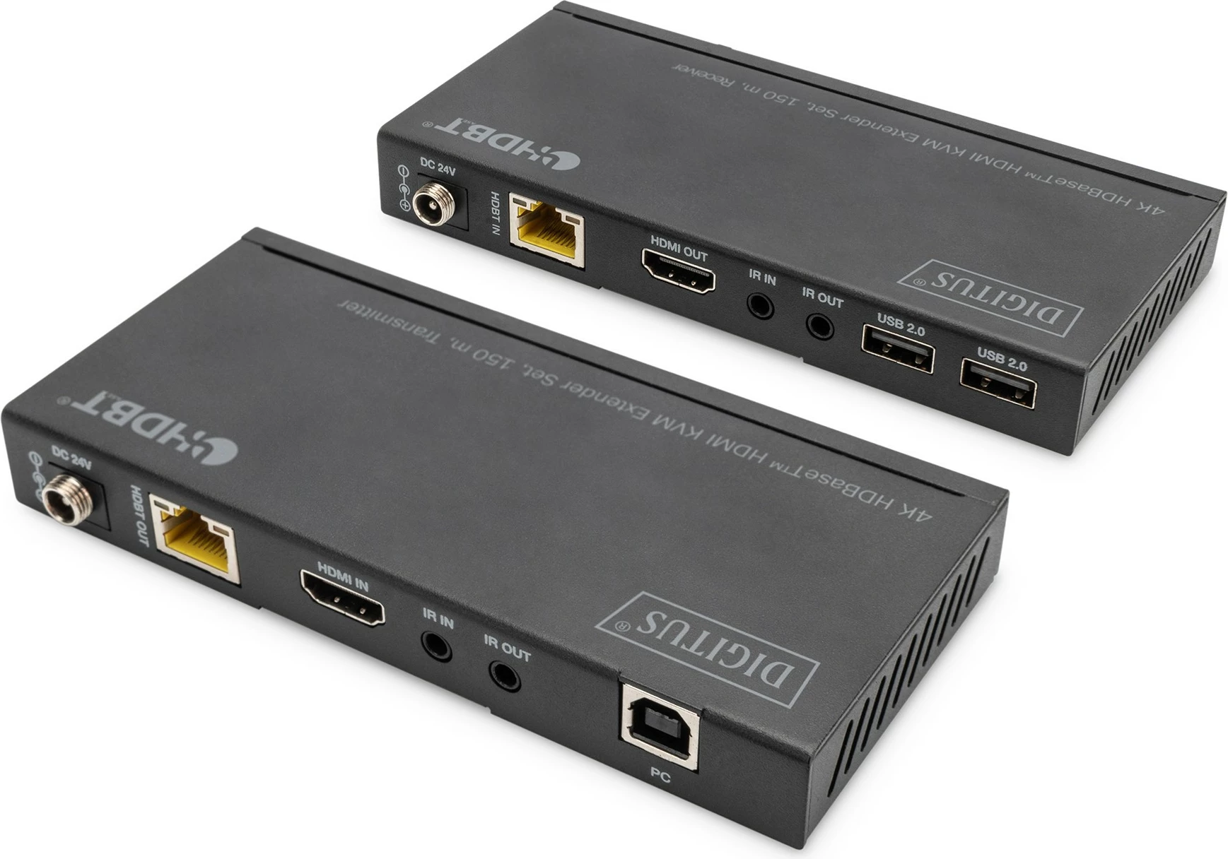 HDMI KVM Extender Digitus 4K HDBaseT Set 150m, i zi