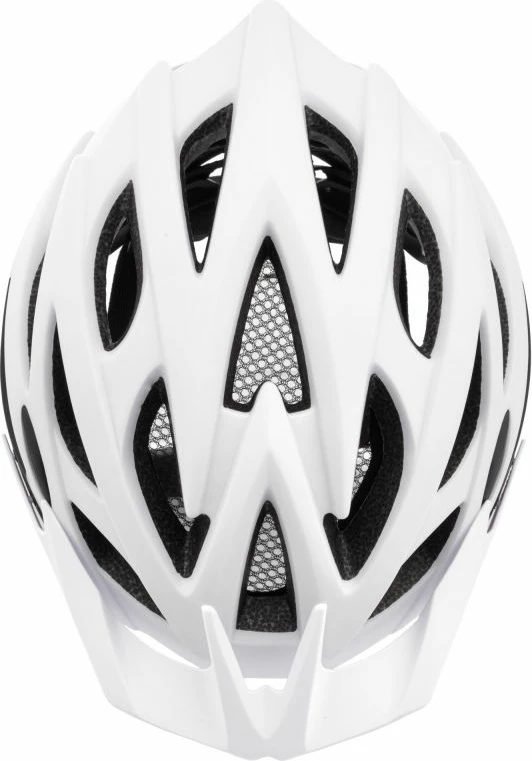 Helmetë biçiklete Meteor uniseks, e bardhë