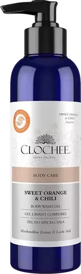 Xhel për trup Clochee Simply Organic Sweet Orange & Chili 250ml