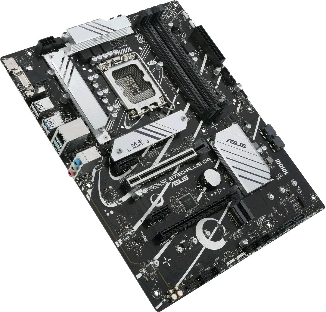 Pllakë amë Asus PRIME B760-PLUS D4, ATX, LGA1700, DDR4, e zezë