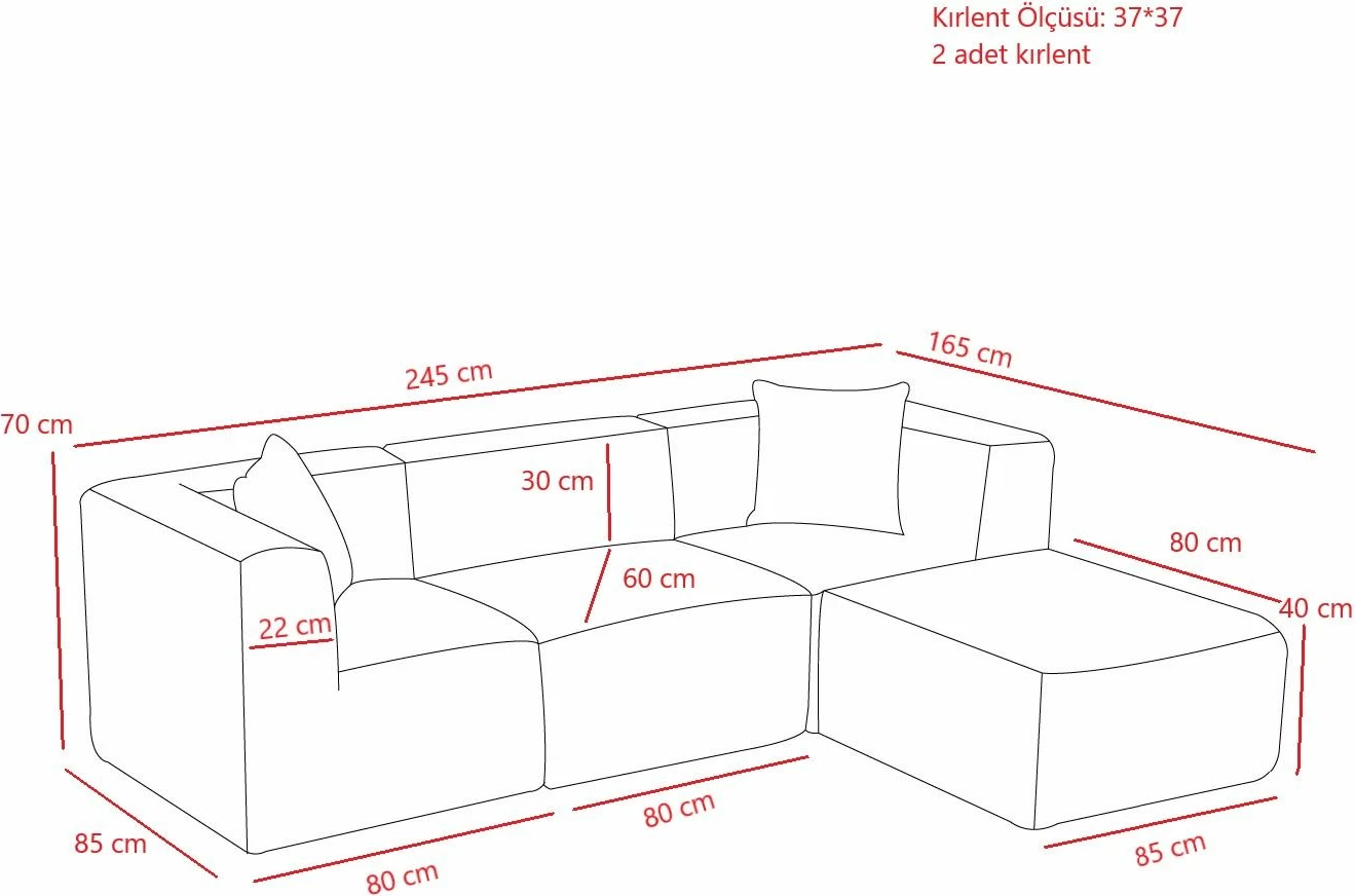Këndare portokalli Atelier del Sofa, Raks