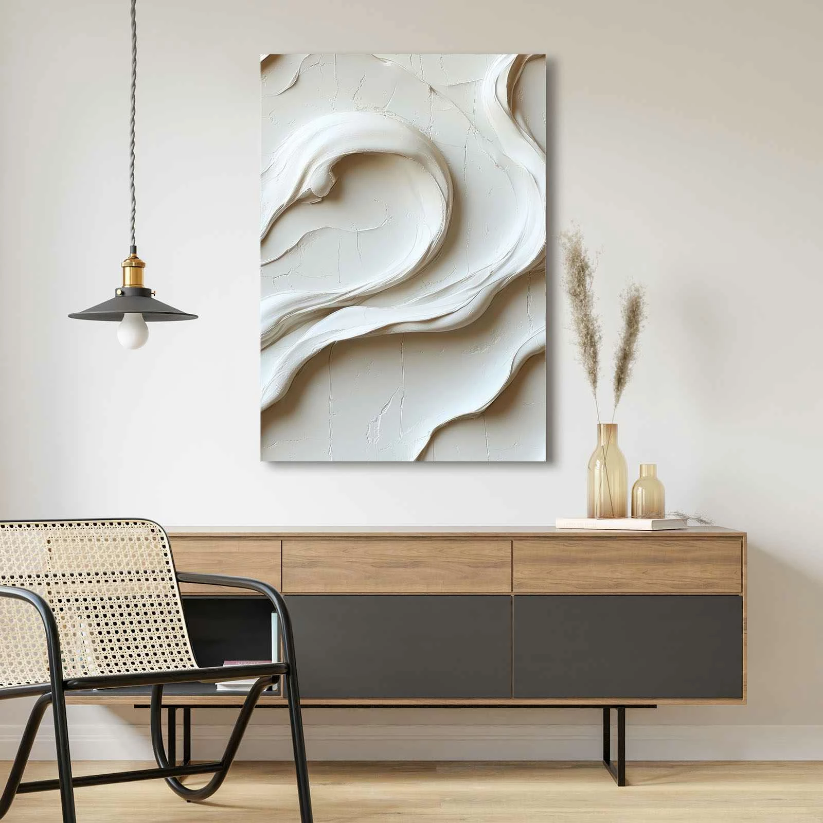 Pikturë dekorative në kanavacë, shumëngjyrëshe, Wallity, 70100Wabisabi-033, 70x100cm