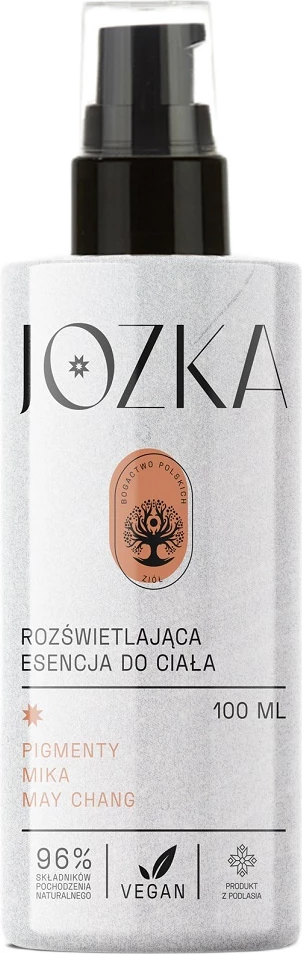 Xhel trupi ndriçues Jozka Illuminating Body Essence për femra, 100ml