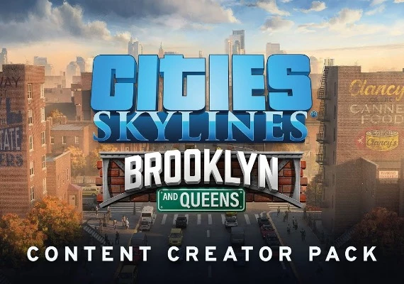 Cities: Skylines - Content Creator Pack: Brooklyn and Queens DLC Global