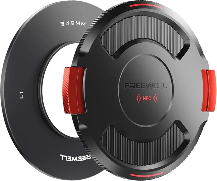 Unazë bazë për sistem Real Locking VND/CPL, Freewell FW-L1-BL49, 49 mm, me kapak NFC