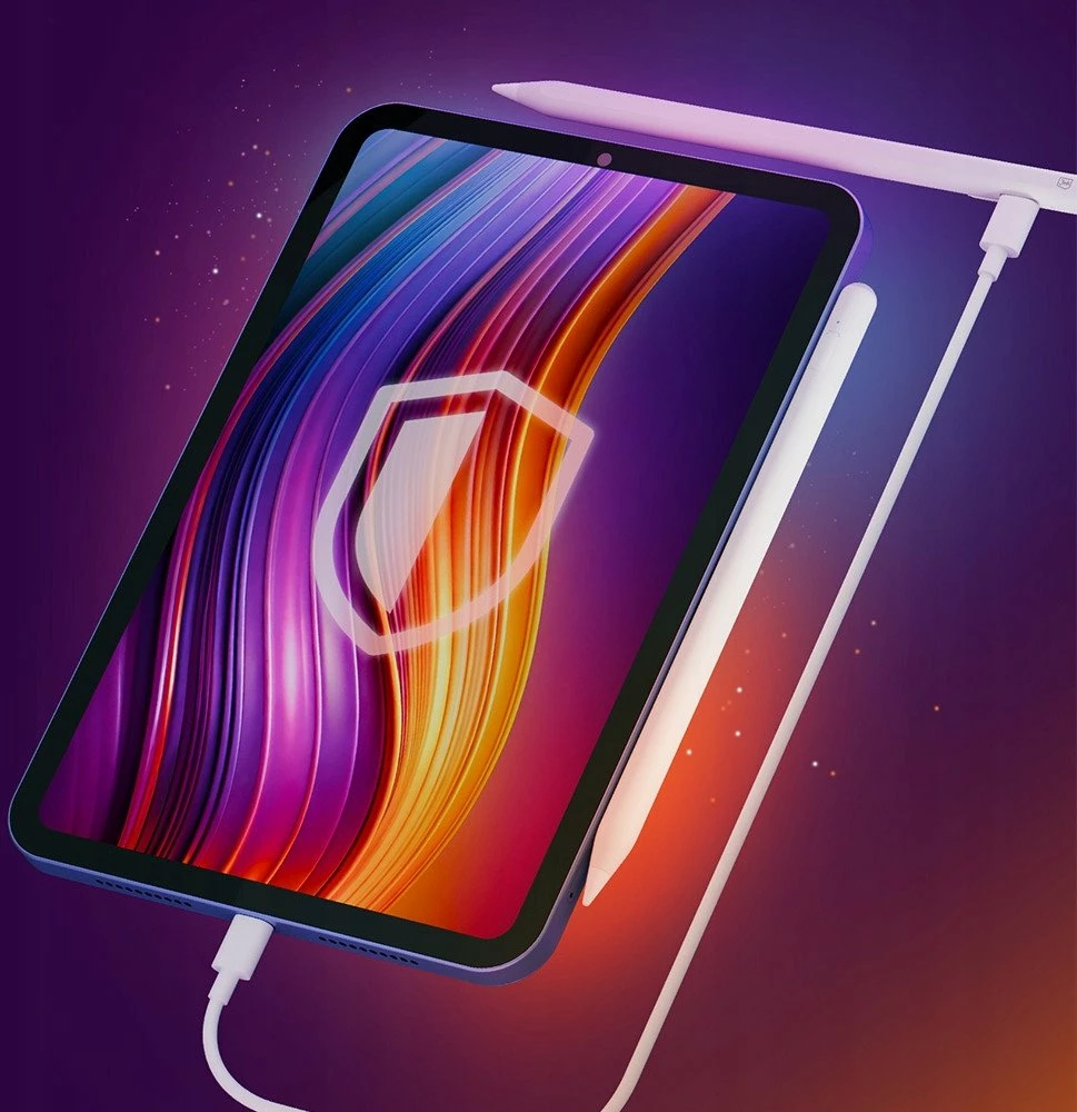 Stylus 3MK Wonder Pen USB-C me karikim pa kabllo për iPad, i bardhë, set me 2 maja + kabllo USB-C